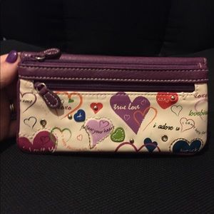 Women’s purple wallet
